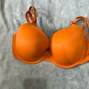 Victoria's Secret Orange Molded Cup Bra with Underwire